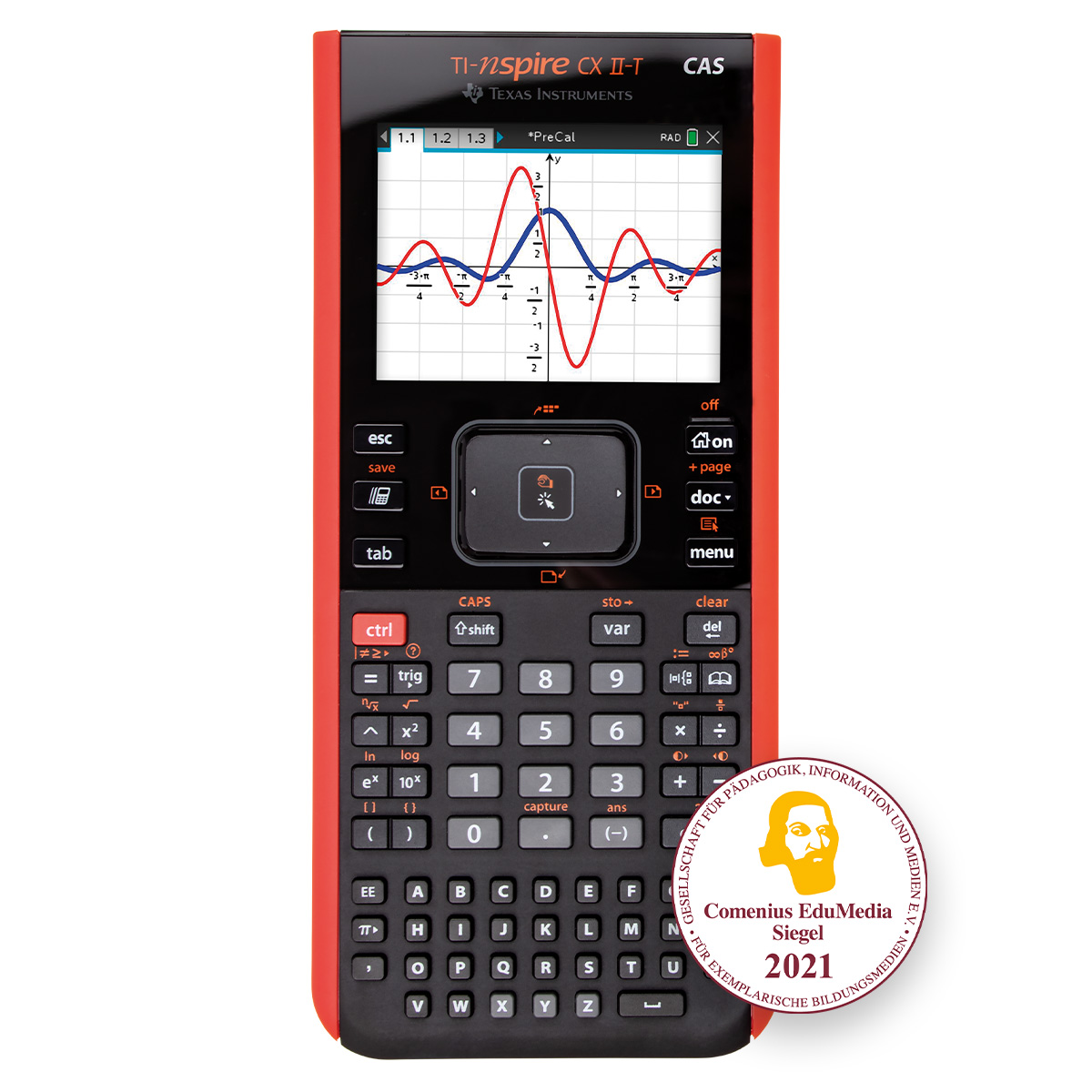 TI-Nspire CX II-T CAS Grafikrechner Texas Instruments 