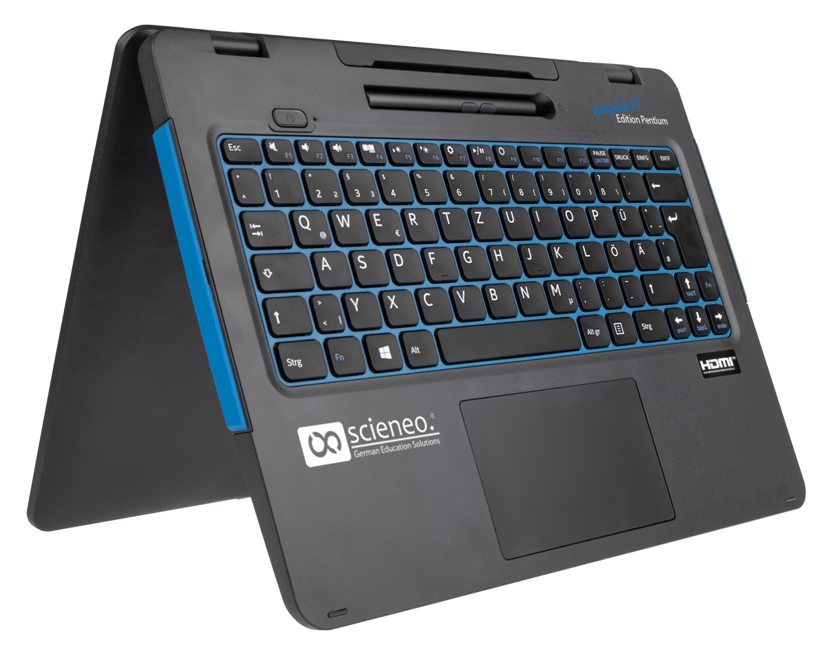 scieneo.amplio VI Edu Notebook 11,6'' Pentium N5000 mit Windows 10 Pro
