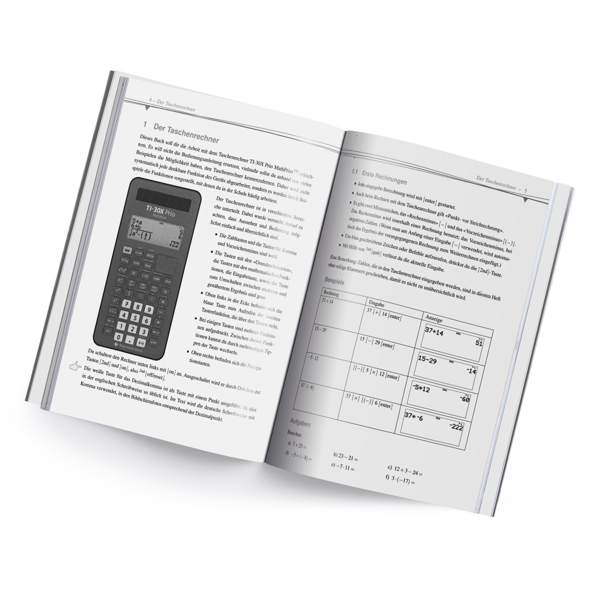Im Fokus: TI 30 X Prio MathPrint Das Buch zum IQB-WTR mit vielen Beispielen & Aufgaben