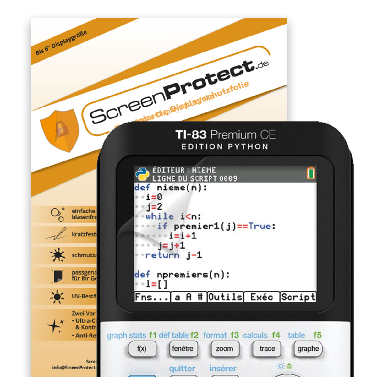 TI-83 Premium CE Python Edition Texas Instruments 
