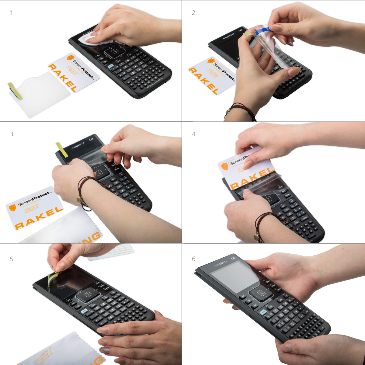 ScreenProtect Displayschutzfolie UltraClear Casio FX-82/85/86/87/991 DE Plus, 87 DE Plus2nd