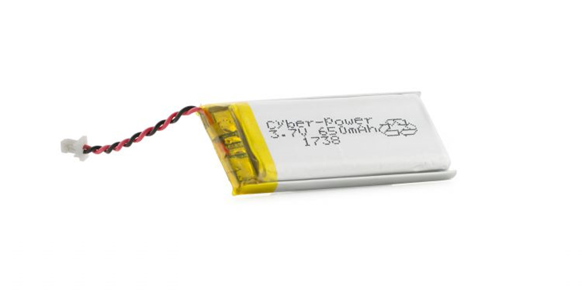 Vernier Go Direct® Ersatzakku (GDX-BAT-650) für viele GDX-Sensoren von Vernier, 650mAh 