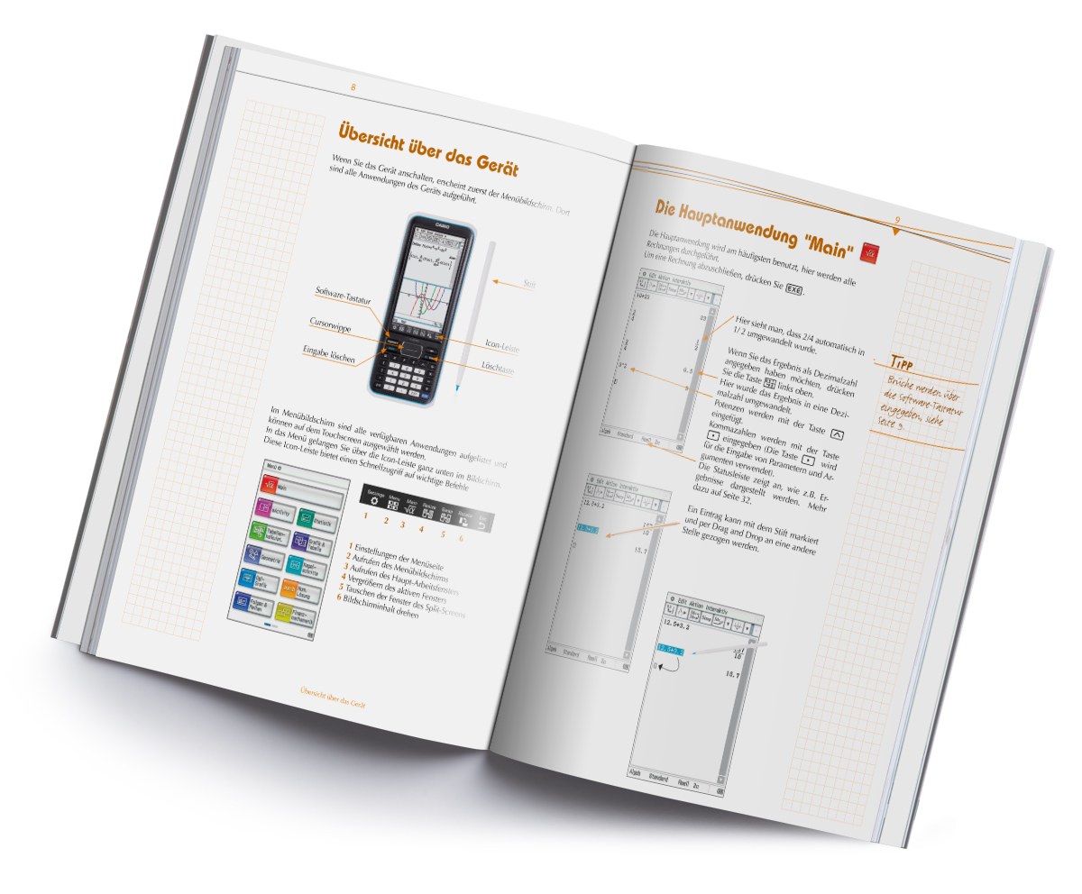 Im Fokus: Casio FX-CP400 verständlich erklärt - Arbeitsbuch mit Beispielen & Erklärungen
