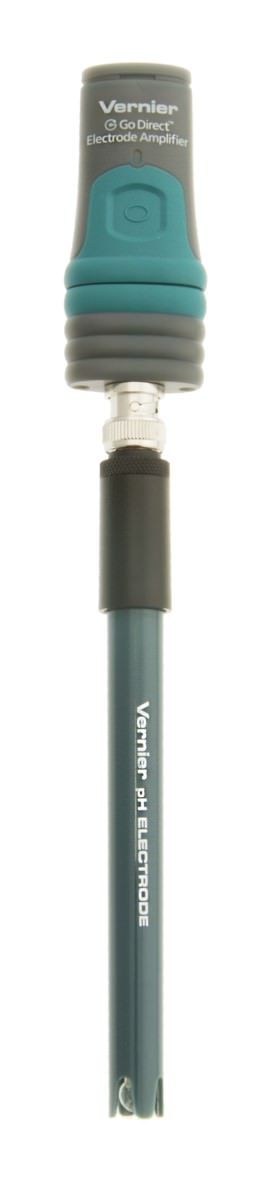 Vernier Go Direct® pH-Sensor (GDX-PH) Wireless/USB, Messbereich 0 - 14 pH 