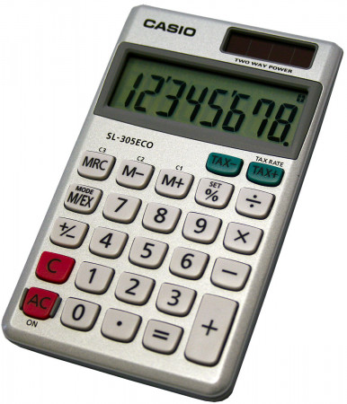 Casio SL-305 ECO - Taschenrechner