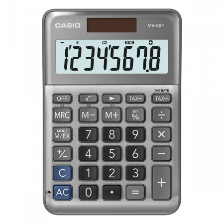 Casio MS-80 F - anzeigender Tischrechner