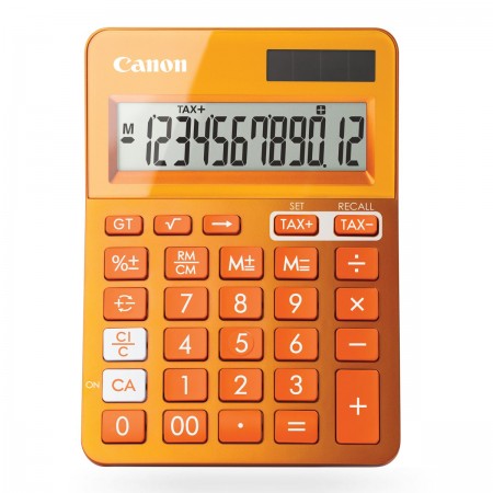 Canon LS-123K MOR - anzeigender Tischrechner - orange