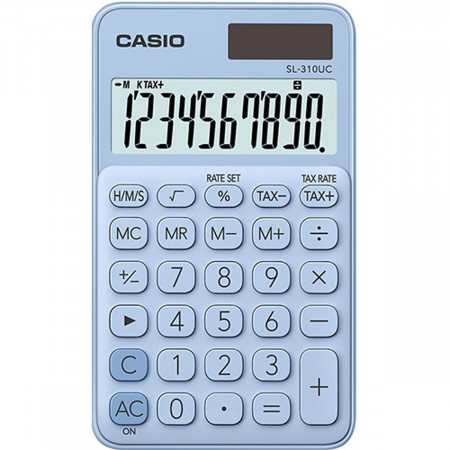 Casio SL-310 UC GN - Taschenrechner 10-stell. LCD - Solar/Batterie - Steuer - grün