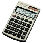 Olympia LCD-1110 - Taschenrechner - silber 