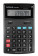 MAUL Tischrechner MCT 500 / Schwarz / Solar- und Batteriebetrieb / 12 stellige LCD-Anzeige
