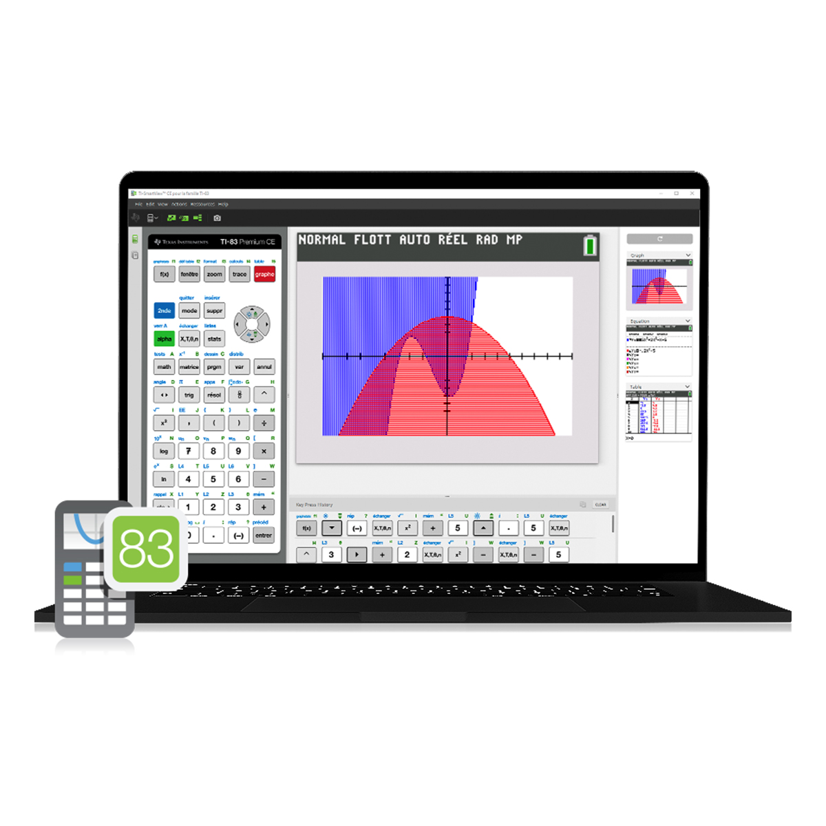 TI-SmartView CE 83 Emulator für TI-83 Familie von Texas Instruments 1-Jahres-Lizenz / Multi-User / ab 5 Lizenzen